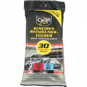 Wet Cloths CLEAN Car 50g 30pcs 18x16cm