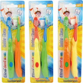 Toothbrush Elina 2er kids, rec. up to 7 years,