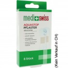 Bandage Medi+Swiss Strips Aqua 8pcs