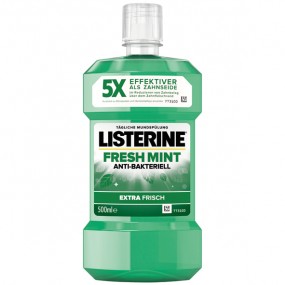Listerine Mouthwash 500ml fresh mint