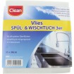 Spül- & Wischtuch CLEAN 3er 35x38cm aus Vlies