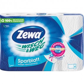 Zewa kitchen towels Wisch&Weg economy sheet 4x74