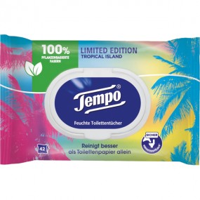 Tempo wet wipes 42pcs Limited Edition