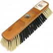 Broom inside 27x8cm brown with metal thread soft