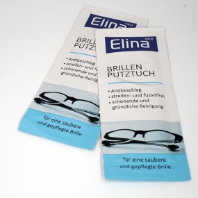 Elina cleaning cloths for glasses, 10 in