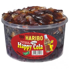 Nourriture Haribo Happy Cola 150 pcs.