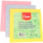 All Purpose Cloth CLEAN 38x38cm 3pc Pack