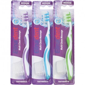 Toothbrush Elina 1er Multi Clean Massage 18,5cm
