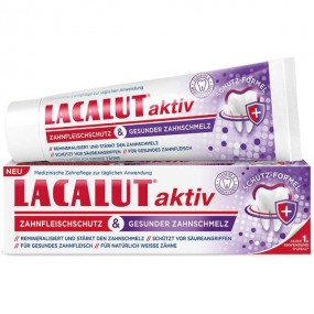 Lacalut active toothpaste 75ml gum protection