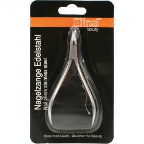 Nail tong Stainless Steel 9cm on card