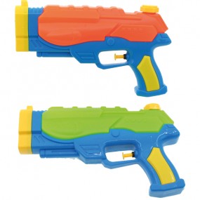 Water Pistol Compact 24x14cm 2col. ass. with tank