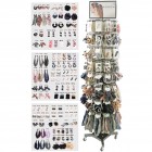 Hair jewelry stand with approx. 29 different