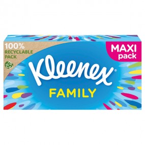 Kleenex mouchoirs cosmétiques Family Pack 128