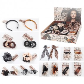 Hair Accessoires 8fold assorted 60 in display