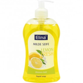 Savon Liquide Elina 500ml Lemon Fresh pompe