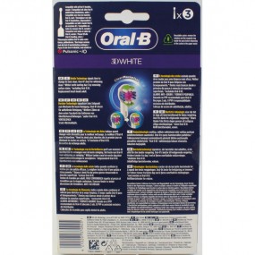 Oral B brush heads 3D White 3's