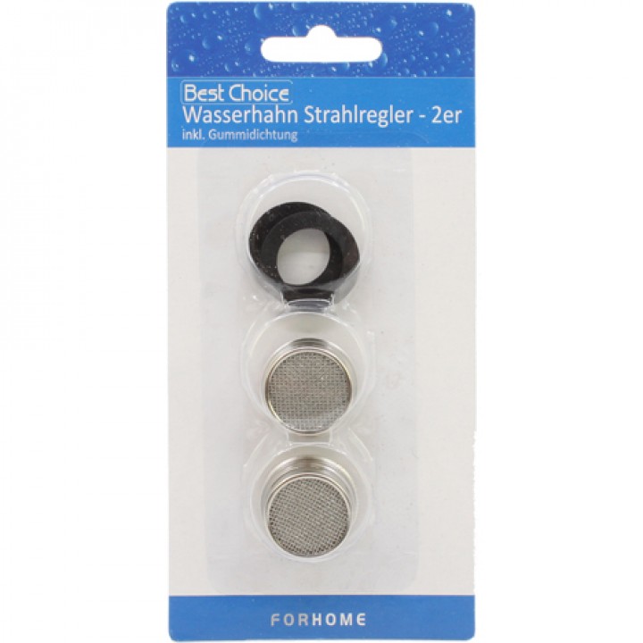 Water Tap Filter 2pcs Perlator + Sealer Ring, Household goods, Low-price  Items